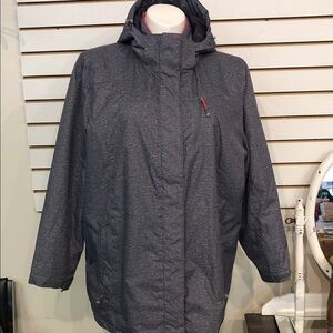 Zeroxposure Women's Gray Hooded Jacket